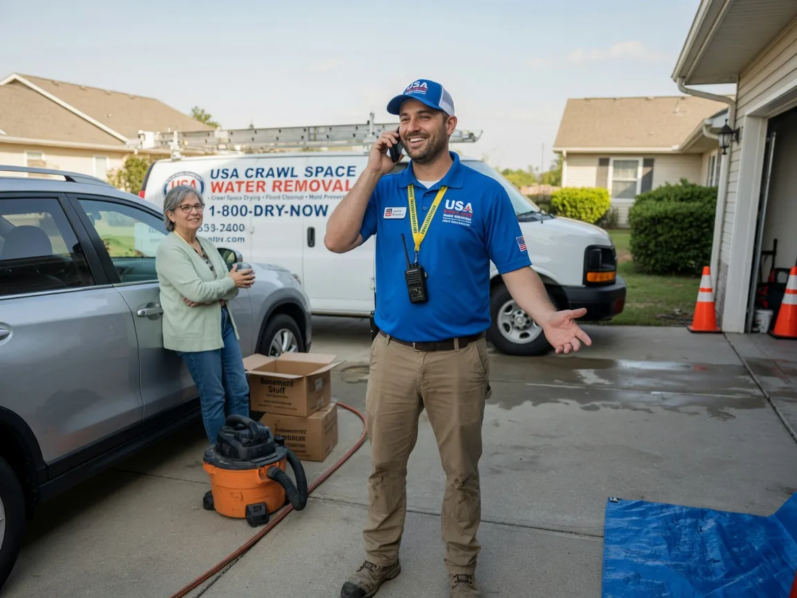 Crawl Space Water Removal Clarksville, VA FAQs